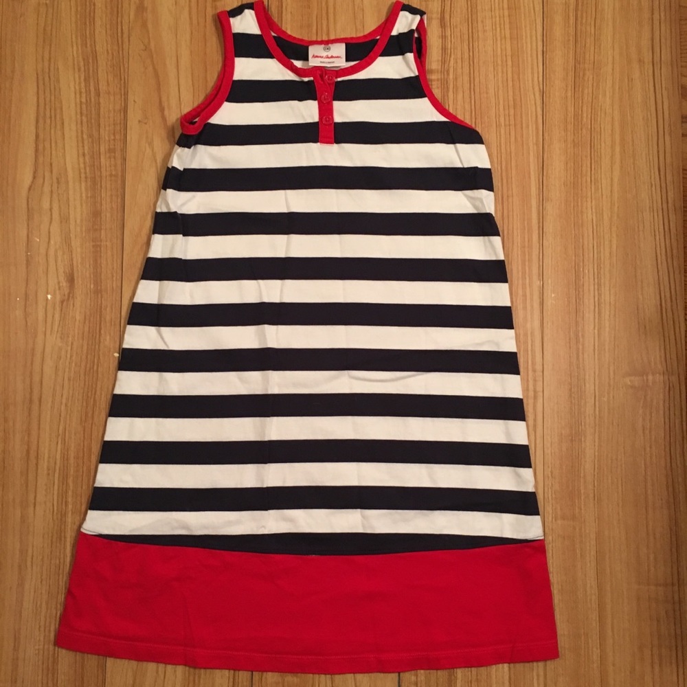 Vintage Hanna Anderson Red/White/Blue Dress